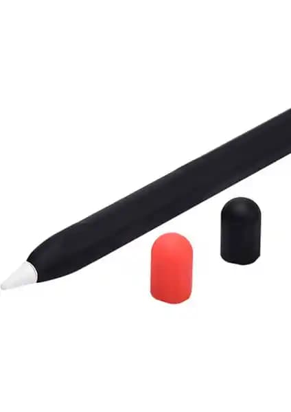 Kyver Apple Pencil 2. Nesil Uyumlu Siyah Silikon Koruma Kılıfı Detaylı İnceleme