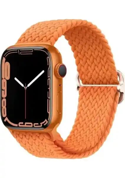 MobaxAksesuar Apple Watch 42mm ve 44mm için Şık ve Dayanıklı Elastik Kordon