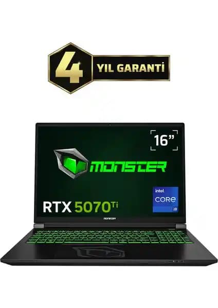 Monster Tulpar T6 V3.7: Yüksek Performanslı Taşınabilir Oyun Bilgisayarı Özellikleri ve İnceleme
