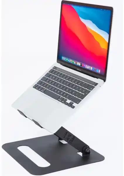 Mufamet Çelik Laptop Standı: Ergonomik ve Dayanıklı Yükseklik Ayarlı Destek
