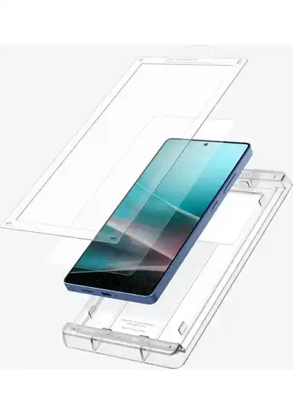 Spigen Elite Shield EZ Fit HD Ekran Koruyucu Samsung Galaxy S25 Ultra İçin Güvenilir Koruma