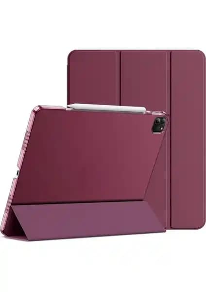 TekNetStore iPad Pro 4. Nesil 11 İnç Uyumlu Mürdüm Smart Cover Kılıfı Detaylı İnceleme