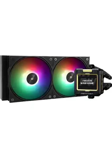 Thermalright Frozen Warframe 240 Black LED Ekranlı ARGB Sıvı Soğutucu Performans ve Estetik Birlikteliği