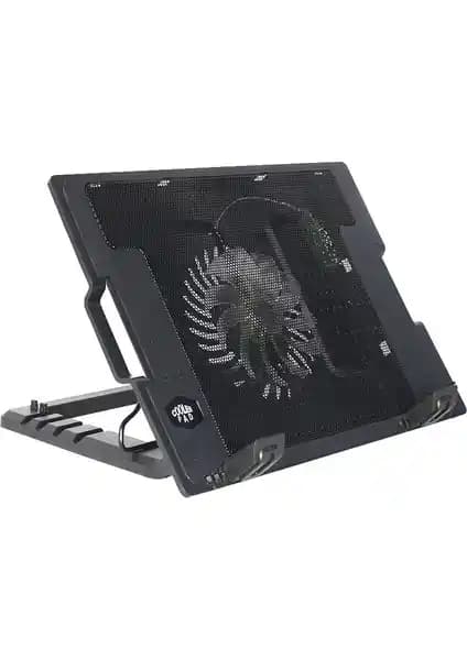 TriLine NB339 Işıklı Notebook Soğutucu Fan 5 Kademeli ve Sessiz Çalışma Özelliğiyle