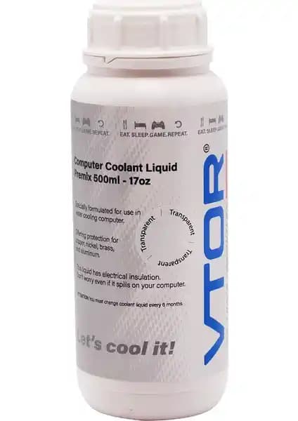 VTOR Bilgisayar Soğutma Sıvısı 1000ML Şeffaf ve Yüksek Performanslı Ürün