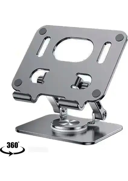 Yüksek Dayanıklılık ve Çok Yönlü Hareket Kabiliyetine Sahip Metal Tablet ve Telefon Tutucu Standı