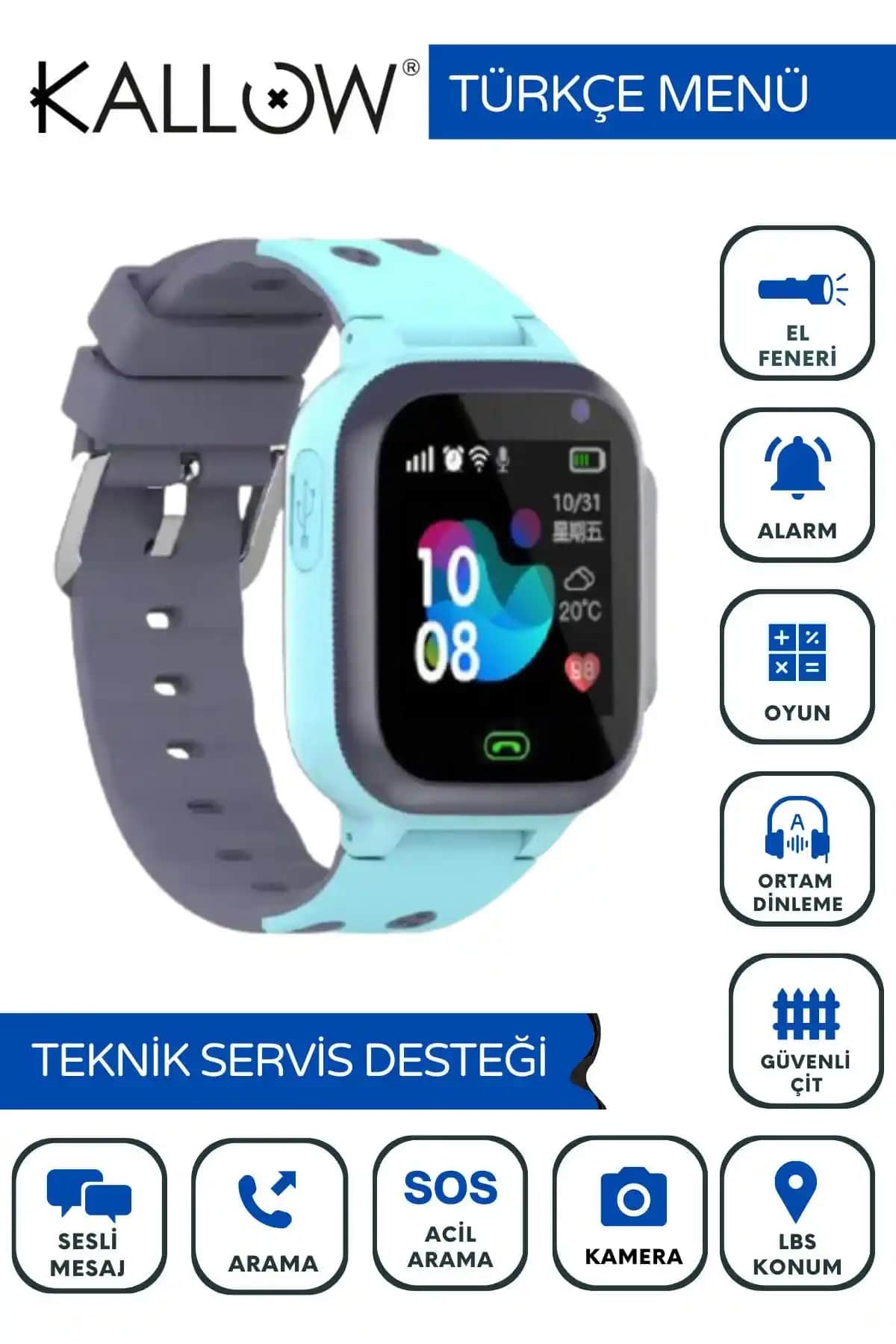 Kallow Akıllı Çocuk Saatleri: Kallow Sim Kartlı ve Z10 Modellerinin Detaylı Karşılaştırması