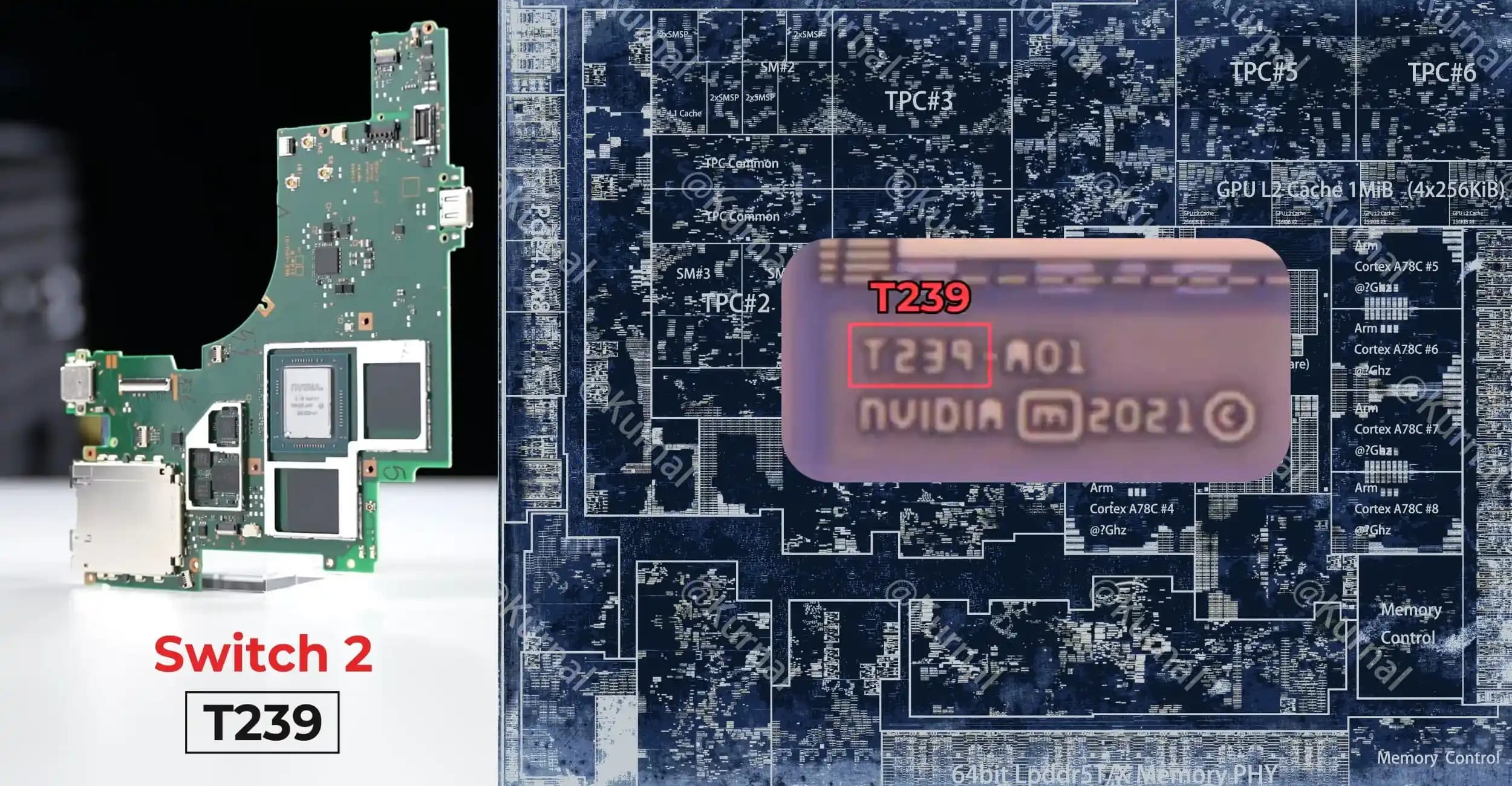 Nintendo Switch 2'nin NVIDIA T239 SoC ve 1536 CUDA Ampere GPU Donanım Analizi