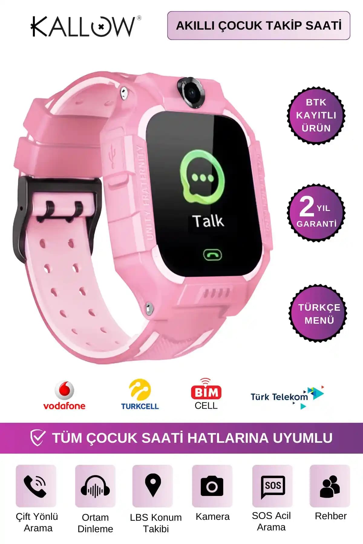 Kallow ve Noriyen Sim Kartlı Akıllı Çocuk Saatlerinin Detaylı Karşılaştırması