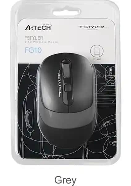 A4Tech FG10S Sessiz Kablosuz Optik Mouse: Günlük Kullanım İçin Uygun ve Konforlu Çözüm