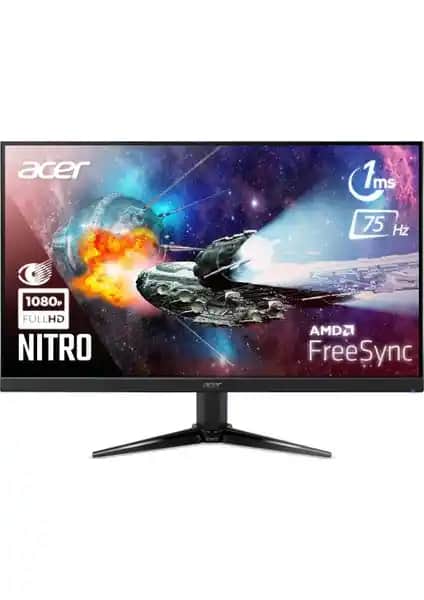 Acer Nitro QG241Ybii 75Hz 23.8 İnç Full HD Monitör: Oyun ve Genel Kullanım İçin Uygun
