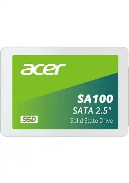 Acer SA100 120GB SATA SSD Yüksek Hız ve Güvenilirlik Sunan Depolama Çözümü