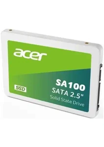 Acer SA100 480GB SATA SSD: Yüksek Performans ve Güvenilirlik Sunan Depolama Çözümü