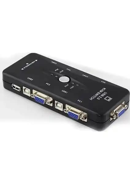 Alfais 4210 4 Port USB KVM Switch Çoklayıcı İnceleme ve Kullanım Özellikleri