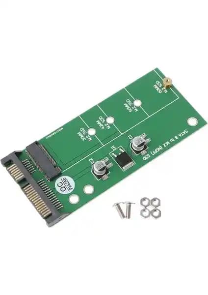 Alfais 4233 M.2 NGFF SSD'den 2.5'' SATA 3 Adaptör ile Depolama Genişletme Çözümü