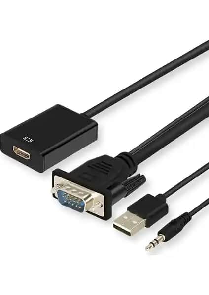 Alfais 4310 VGA To HDMI Dönüştürücü ile Eski ve Yeni Teknolojileri Birleştirin