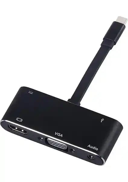 Alfais 4348 USB C to HDMI VGA 3.5mm Adaptör İncelemesi ve Kullanıcı Yorumları