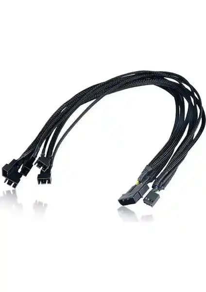Alfais 4354 Flexa P5 Çoklayıcı Fan Kablosu ile Bilgisayar Soğutmasını Optimize Edin