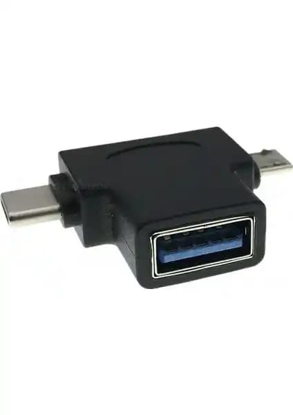 Alfais 4372 USB 3.0 Type-C ve Micro USB Dönüştürücü Adaptör İncelemesi