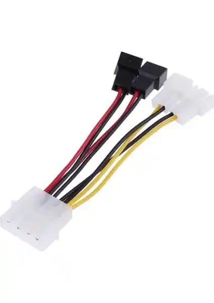 Alfais 4475 Fan Çoklayıcı Kablosu Splitter ile Fan Bağlantı ve Kontrol Kolaylığı