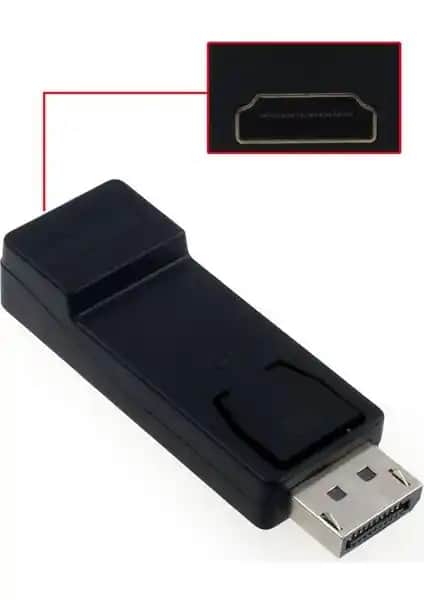 Alfais 4564 Display Port to HDMI Adaptörü: Yüksek Kalite Görüntü ve Ses Aktarımı