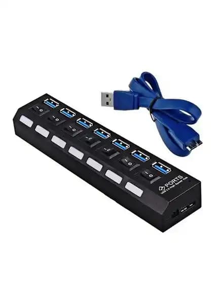 Alfais 4581 7 Port USB 3.0 Hub: Yüksek Performanslı Çoklu Bağlantı Çözümü