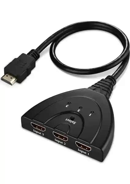 Alfais 4586 HDMI Çoklayıcı Switch ile Çoklu Cihaz Bağlantılarında Yüksek Performans ve Kolaylık