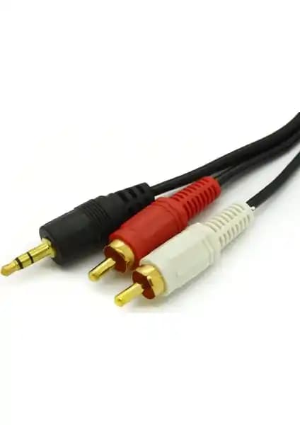 Alfais 4654 3.5 mm Stereo To 2 RCA Ses Kablosu Özellikleri ve Kullanım Alanları