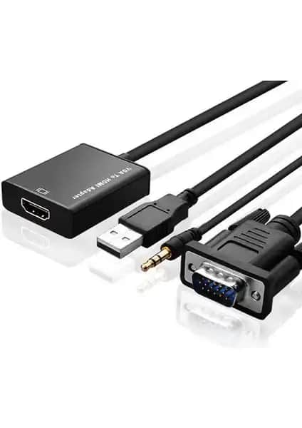 Alfais 4674 VGA To HDMI Çevirici ile Yüksek Kalitede Video ve Ses Aktarımı