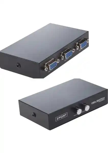 Alfais 4675 VGA Switch Çoklayıcı: Çok Monitör Kullanımı İçin Pratik ve Dayanıklı Çözüm