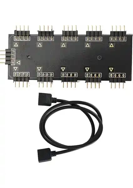 Alfais 4848 RGB LED Fan Şerit Hub Splitter İncelemesi ve Kullanım Rehberi