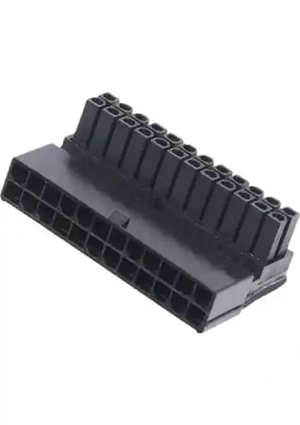 Alfais 4982 ATX 24 Pin Erkek-Diş Açı Dönüştürücü Adaptörle Kablo Düzenini Optimize Edin