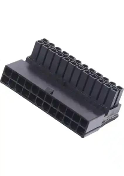 Alfais 4982 ATX 24 Pin Erkek-Diş Açı Dönüştürücü Adaptörle Kablo Düzenini Optimize Edin