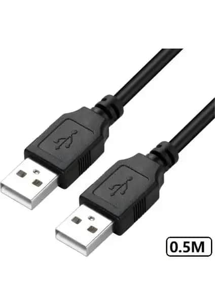 Alfais 5247 USB Uzatma Kablosu 0.5 Metre Esnek ve Yüksek Hızlı Veri Transferi İçin