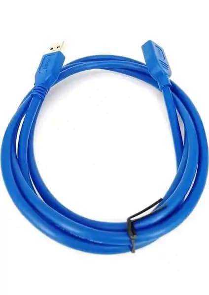 Ancheyn USB 3.0 Dişi Erkek Uzatma Kablosu 1 Metre Yüksek Hızlı Veri Aktarımı İçin