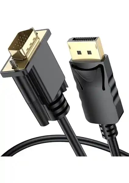 Aogo 1.8 Metre DisplayPort to VGA Kablo ile Yüksek Kaliteli Görüntü Aktarımı