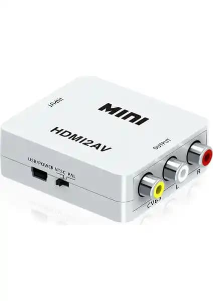 Aogo HDMI to AV RCA Kompozit Dönüştürücü ile Eski ve Yeni Teknolojiyi Birleştirin