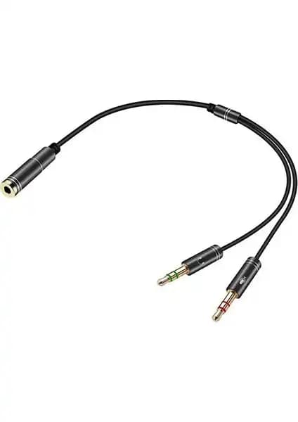 Aogo Mikrofon Kulaklık Ayırıcı Kablo ile Çok Yönlü Ses Bağlantısı ve Kalite