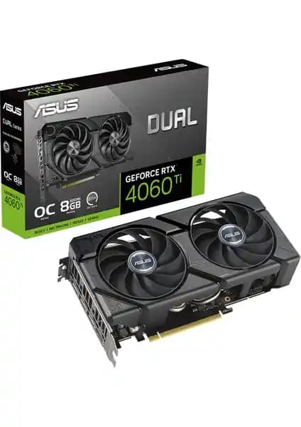 Asus DUAL-RTX4060TI-O8G-EVO: Güçlü Tasarım ve Yüksek Performanslı Ekran Kartı Özellikleri