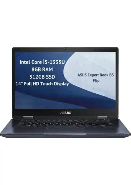 Asus Expertbook B3 Flip B3402FVA: Yüksek Performans ve Çok Yönlülük Sunan İş ve Eğitim Dizüstü Bilgisayar
