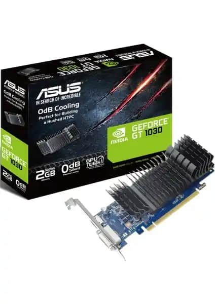 Asus GEFORCE GT 1030 2GB Düşük Profil Ekran Kartı Güç ve Verimlilik Sunar