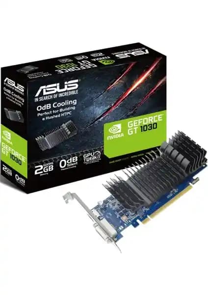 Asus GEFORCE GT 1030 2GB Düşük Profil Ekran Kartı Güç ve Verimlilik Sunar
