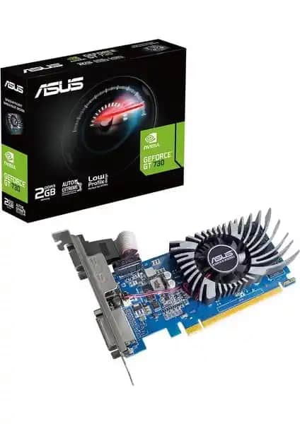Asus Nvidia GeForce GT730 2GB 64Bit GDDR5 Ekran Kartı Performans ve Verimlilik Sunar