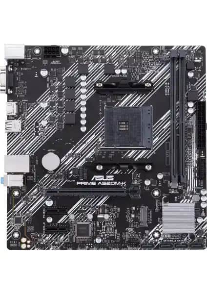 ASUS Prime A520M-K Anakart: Günlük Kullanım ve Hafif Oyunlar İçin Güçlü ve Güvenilir Seçenek