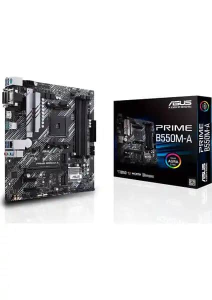 Asus Prime B550M-A Anakart İncelemesi: Yüksek Performans ve Güvenilirlik Sağlayan Anakart