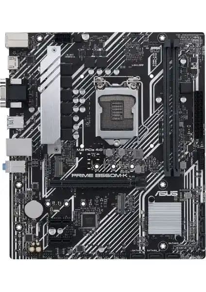 ASUS Prime B560M-K Anakart: Yüksek Performanslı ve Güçlü Bağlantı Seçenekleriyle