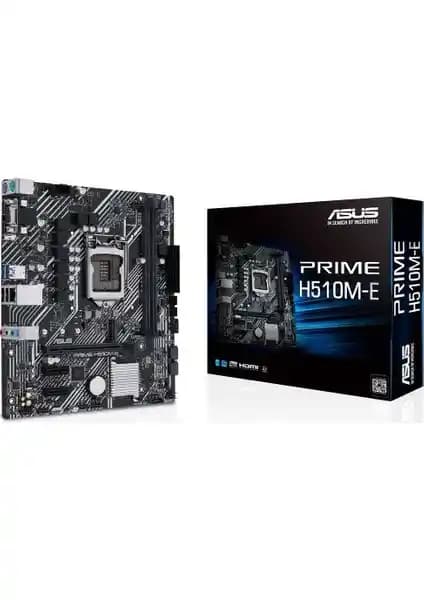ASUS Prime H510M-E Anakart: Günlük Kullanım ve Hafif Oyunlar İçin Güçlü ve Esnek Temel