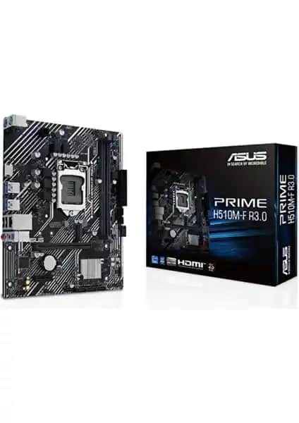 ASUS Prime H510M-F R3.0 Anakartı: Güncel ve Güçlü Micro-ATX Anakart Özellikleri ve Performansı