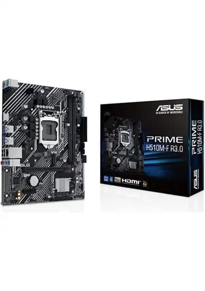 ASUS Prime H510M-F R3.0 Anakartı: Güncel ve Güçlü Micro-ATX Anakart Özellikleri ve Performansı