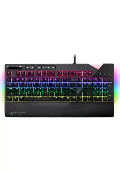 Asus ROG Strix Flare Aura Sync RGB Mekanik Oyuncu Klavye: Yüksek Performans ve Kişiselleştirme Özellikleri